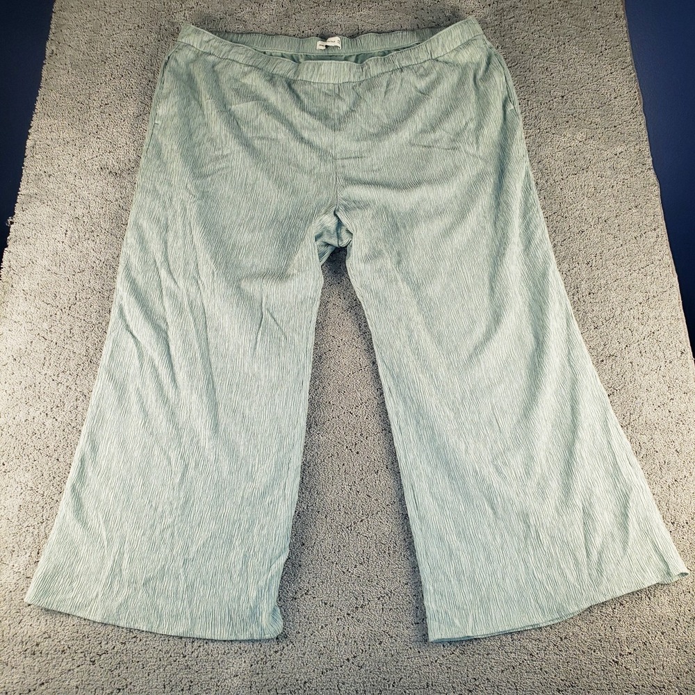 Abercrombie & Fitch Pants Womens 3XL Mint Green Ultra High Wide Leg Pull On
